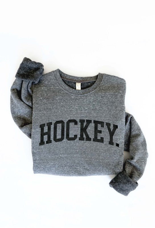 HOCKEY Crewneck Pullover Sweatshirt