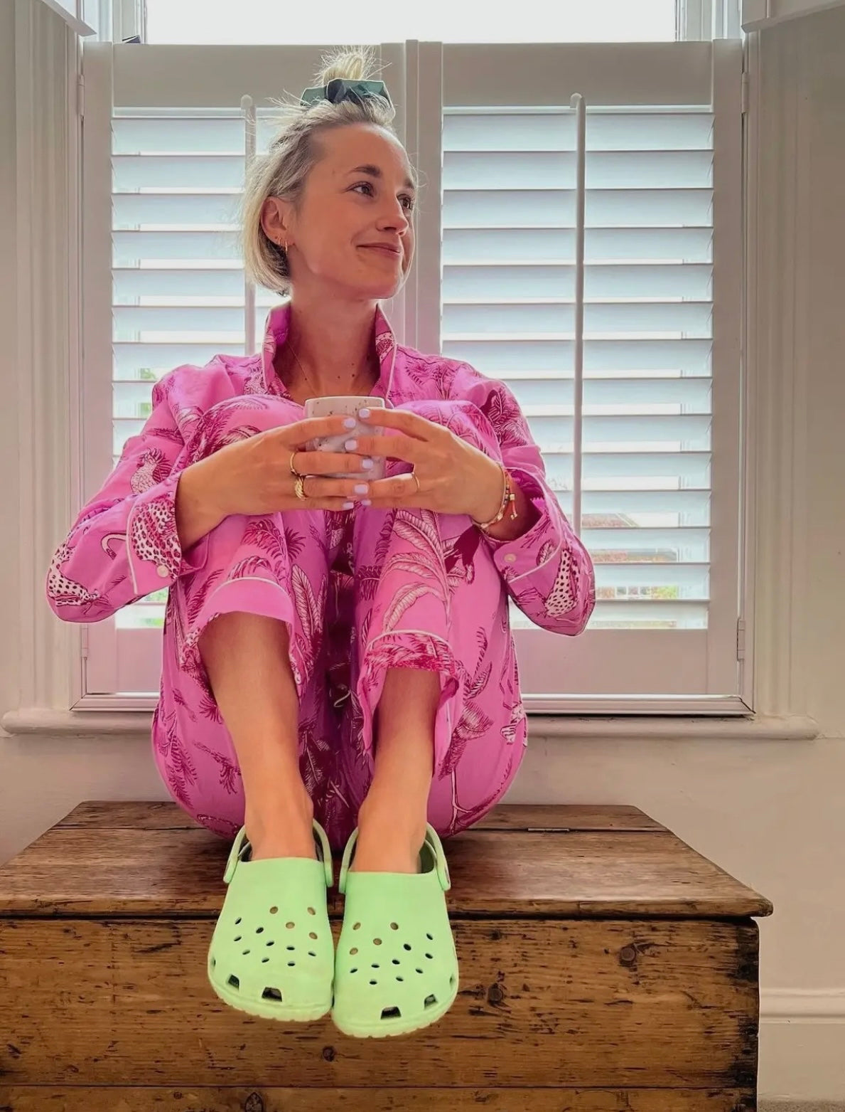 Amara Organic Cotton Pajama Trouser Set